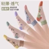 Summer ice silk socks, children's short crystal socks, glass silk short socks, embroidered silk boat socks, ultra-thin breathable anti-snagging silk details Picture